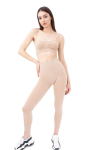 &Otilde;mblusteta spordiretuusid mikrokiust LEGGINGS 02 Giulia, v&auml;rv naturale