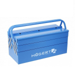 T&ouml;&ouml;riistakast metallist 5 sektsiooniga 18'' / 450x205x200mm Hogert - HT7G077
