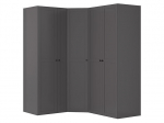 Riidekapp BRW Flex, hall