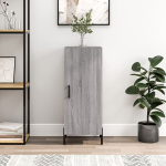 vidaXL puhvetkapp, hall Sonoma tamm, 34,5x34x90 cm, tehispuit