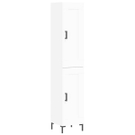 K&otilde;rge kapp vidaXL, valge