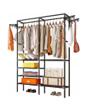 Avatud riidekapp GZ01, must