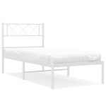 Voodiraam vidaXL, 90x200 cm, valge