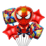 Fooliumist &otilde;hupallide komplekt &Auml;mblikmees ( Spiderman ) AYD230510-14, 5 tk
