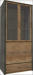 Vitriin Montana W2D, pruun/hall