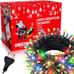 J&otilde;ulupuu V&auml;rvilised Tuled 1000 LED 8 Funktsiooni