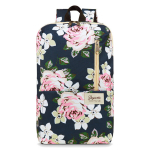 Naiste seljakott tumesinine lillemustriga, 17L, 40x32x13, Zagatto