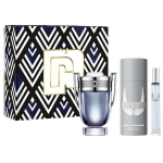 Kosmeetikakomplekt Paco Rabanne Invictus meestele: tualettvesi EDT, 100 ml + tualettvesi EDT, 10 ml + du&scaron;igeel, 100 ml