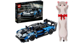 42123 LEGO&reg; McLaren Senna GTR ja Plush Cat,