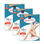 Suures suuruses naiste sukkp&uuml;ksid 30 den Favorite 41158 beež, 3 tk