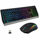 Wireless Gaming Pack - Keyboard + Mouse - French