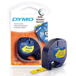 DYMO LetraTag PlastikLint 12mm x 4m