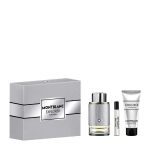 Komplekt Montblanc Explorer Platinum EDP meestele, parf&uuml;&uuml;mvesi 100ml + du&scaron;igeel 100ml + parf&uuml;&uuml;mvesi 7.5ml