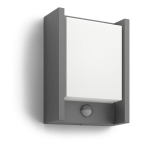 Seina v&auml;livalgusti Philips Philips MyGarden Arbour Anthracite Grey