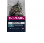 Eukanuba Grain Free Adult t&auml;iskasvanud kassidele l&otilde;hega, 2 kg