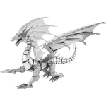 3D pusle Metal Earth Silver Dragon
