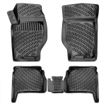Auto kummimatid mustad 3D RIZLINE KIA SORENTO (2002-2009)