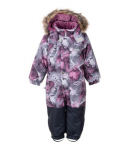 Lenne laste kombinesoon 250g Fria 23309 A*6103, hall/bordoo