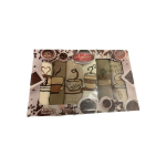 Vahvelr&auml;tikute komplekt Kohv, 6 tk