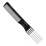 Kohevust andev kamm Eurostil 19,5 cm, must, 1 tk