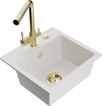 Graniidist k&ouml;&ouml;givalamu Mexen Milo koos segisti ja sifooniga, valge