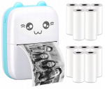 Mini kassikujuline fotoprinter, 11 rulli