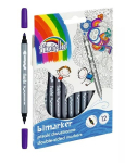Markerpliiatsid Bimarker, Fiorello, kahepoolsed, 12 tk