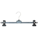 Suur riidepuu p&uuml;kstele ja seelikutele 40 cm, must, 100 tk