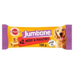 Pedigree Jumbone t&auml;iskasvanud koertele koos veiselihaga, 12x180 g