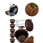 Korduvkasutatavad kohvikapslid, 6 tk