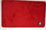 Vannitoa matt &ldquo;Sweetness&rdquo; &ndash; burgundia toonis, pehme ja libisemiskindel, 50 &times; 80 cm