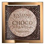 S&auml;delevad lauv&auml;rvid Eveline Choco Glamour Eyeshadow, Mono, 3 g