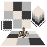 Tulano Gioco 15 pehme vahtplastist puslematt, 9 tk, 180x180 cm