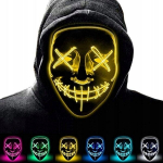 LED MASK HALOWEEN H&Otilde;&Otilde;GUV MASKEERIMINE PARTEI KOLLANE