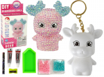 Loominguline komplekt Diamond Reindeer 3D, roosa