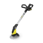 Karcher Wre 18 - 55 battery weeder (with removable battery 18V / 2.5 AH + standard charger)