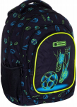 Kooli seljakott AstraBag, must, 20 l