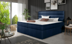 Voodi NORE Softy 180x200 cm, tumesinine