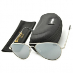 P&auml;ikeseprillid naistele STL-03C7, POLARISATION Aviator Silver akiniai nuo saulės UV400 vyri&scaron;ki
