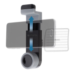 4smarts autotelefoni hoidik SnapClip, must