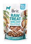 K&uuml;lmkuivatatud maius koertele Brit Raw Skin & Coat, 40g