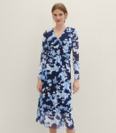 Tom Tailor naiste kleit 1040359*34757, tumesinine/helesinine