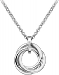 H&otilde;bedast kaelakee naistele Hot Diamonds Trio DP543
