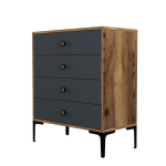 Kummut Lizbon 536, hall/pruun