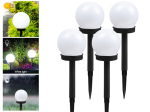 Led solar aiavalgustid, 4tk komplektis
