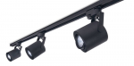 Steka Cubo komplekt LED GU10 x3 r&ouml;&ouml;pmelamp + 1,5m r&ouml;&ouml;pmelkaabel - must