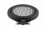 Pirn LED, AR111, G53, 12,5W, 1250Lm, 4000K, 12V, 40&deg;, must