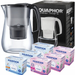Filterkann Aquaphor Onyx 4,2L, must + 6tk B25 Maxfor
