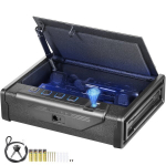 Relvaseif Vevor, 8,9x34,4x26,3 cm, must