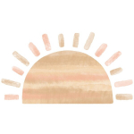 Pastelowe Love seinakleebis roosa p&auml;ike